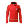 AC Mailand Hooded Trainingsjacke 2017-18 Rot